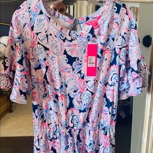 NWT LULA Romper in High Tide Navy It’s For Shore